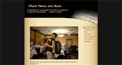 Desktop Screenshot of chuckhenryandmusic.info